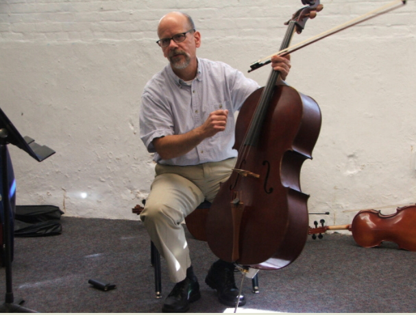 Jeffrey Krieger presenting Meet The Cello