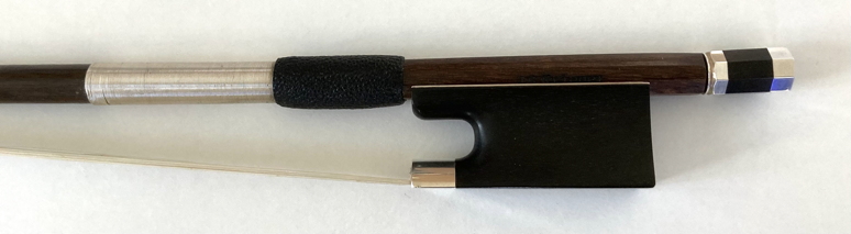 Frog view of #32 cello bow by Jeffrey Krieger