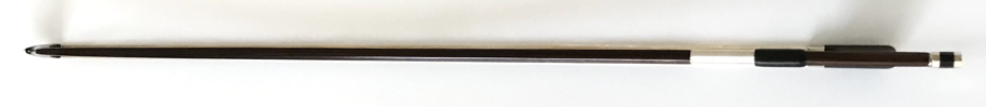 Top view of #42 cello bow by Jeffrey Krieger