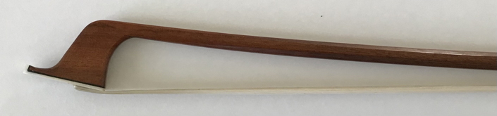 Tip view of #11 cello bow by Jeffrey Krieger